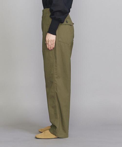 BEAUTY&YOUTH UNITED ARROWS(ビューティーアンドユースユナイテッドアローズ)の「【別注】<SOUTH POINT>ベイカーパンツ(その他パンツ・レディース・ホワイト/オリーブ・SMALL/MEDIUM)」の12枚目の写真
