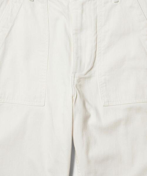 BEAUTY&YOUTH UNITED ARROWS(ビューティーアンドユースユナイテッドアローズ)の「【別注】<SOUTH POINT>ベイカーパンツ(その他パンツ・レディース・ホワイト/オリーブ・SMALL/MEDIUM)」の9枚目の写真