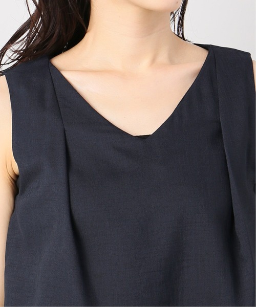 Simplicite(サンプリシテ)の「《追加》リネンライクオールインワン◆(つなぎ/オールインワン・レディース・ネイビー・FREE)」の16枚目の写真