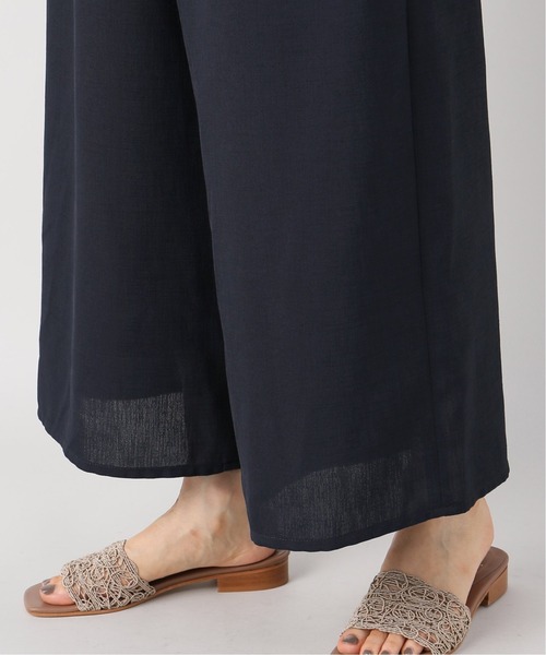 Simplicite(サンプリシテ)の「《追加》リネンライクオールインワン◆(つなぎ/オールインワン・レディース・ネイビー・FREE)」の5枚目の写真