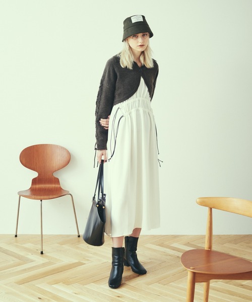 LAYMEE(レイミー)の「Azalea bag / アザレアバッグ(ショルダーバッグ・レディース・ブラック/ベージュ・FREE)」の17枚目の写真