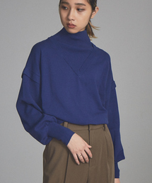 NOMINE | 【展開店舗限定】レイヤード風タートルニット(ニット/セーター)