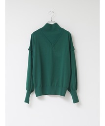 レイヤード風タートルニット