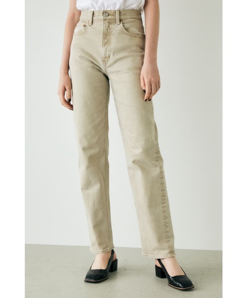 パンツ moussy PLAIN JEANS COLOR STRAIGHT MOUSSY（マウジー）の「PLAIN JEANS COLOR STRAIGHT（デニム