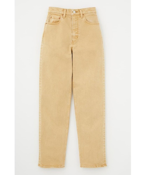 MOUSSY(マウジー)の「PLAIN JEANS COLOR STRAIGHT(デニムパンツ・レディース・ライトベージュ/イエロー/ダークグリーン・24inch/25inch/23inch/27inch/26inch)」の11枚目の写真
