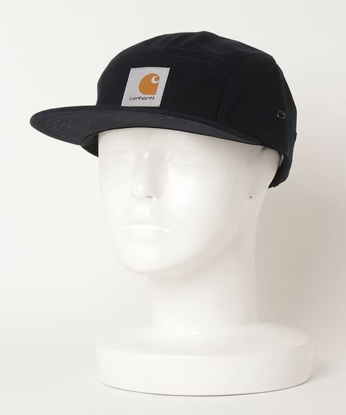 Carhartt WIP（カーハートダブリューアイピー）の「BACKLEY CAP（キャップ・メンズ・ブラック/ライトカーキ/ライトブラウン/ダークネイビー・ONE SIZE）」の4枚目の写真