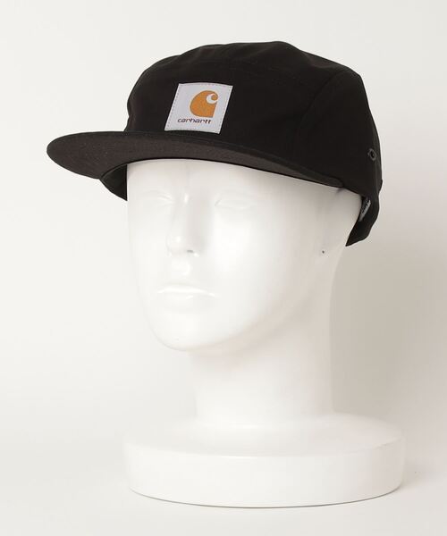 Carhartt WIP（カーハートダブリューアイピー）の「BACKLEY CAP（キャップ・メンズ・ブラック/ライトカーキ/ライトブラウン/ダークネイビー・ONE SIZE）」の2枚目の写真