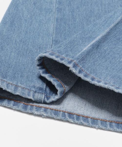 SENSE OF PLACE by URBAN RESEARCH（センスオブプレイスバイアーバンリサーチ）の「センタープレスフレアデニム（デニムパンツ・レディース・ワンウォッシュ/ライトインディゴブルー・MEDIUM/SMALL）」の13枚目の写真