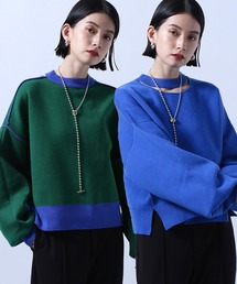 HARE | マルチWAYスリットネックプルオーバー(HARE)(ニット/セーター)