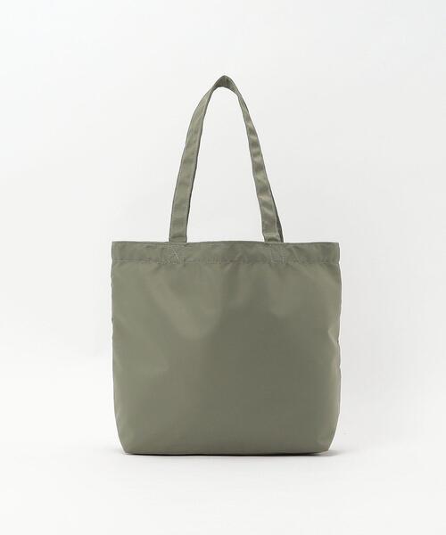 agnes b.(アニエスベー)の「GL11 E BAG ロゴ刺繍トートバッグ(トートバッグ・キッズ・グレー・UNI)」の4枚目の写真