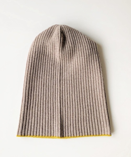 Q（キュー）の「ホールガーメントスヌード（ネックウォーマー/スヌード・レディース・チャコールグレー/ライトグレー/ベージュ・ONE SIZE）」の4枚目の写真