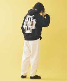 【PENDLETON×JS / ペンドルトン】別注 バックプリント スウェットパーカー [ユニセックス対応]