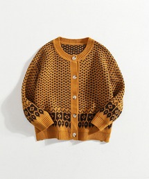 aimoha | 【aimoha-KIDS-】【新作】韓国子供服 幾何学模様ニット風ジャケット(カーディガン/ボレロ)