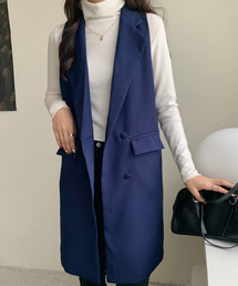 ロングベストジャケット