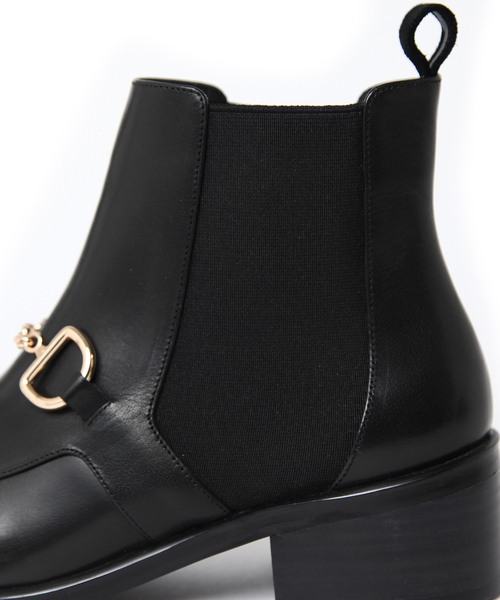 Au BANNISTER（オゥバニスター）の「【スノーソール】ビットサイドゴアブーツ（ブーツ・レディース・ブラック/ダークブラウン/アイボリー・38/39/35/36/37）」の8枚目の写真