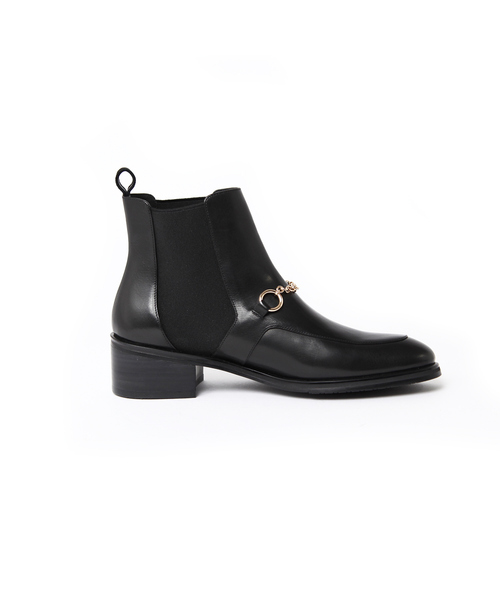 Au BANNISTER（オゥバニスター）の「【スノーソール】ビットサイドゴアブーツ（ブーツ・レディース・ブラック/ダークブラウン/アイボリー・38/39/35/36/37）」の12枚目の写真