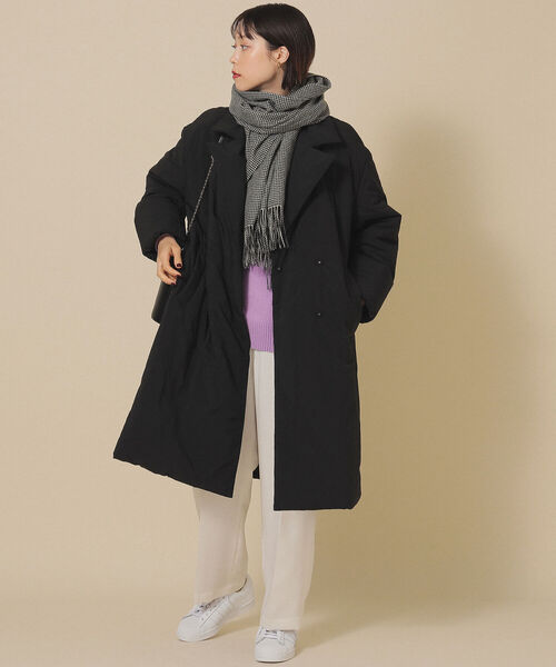Ray BEAMS 黒 チェスターコート Ray BEAMS（レイビームス）の「Ray BEAMS / インサレーション