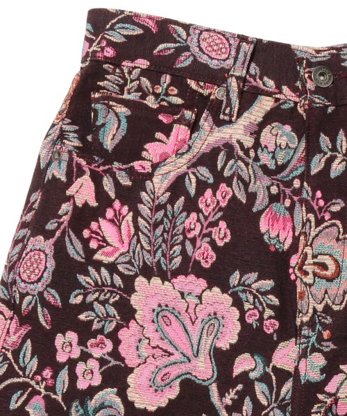 Levi's（リーバイス）の「LEVI'S(R) MADE&CRAFTED(R) BARREL SAFARI TAPESTRY PINK PURPLE（その他パンツ・レディース・マルチ・28inch/24inch/25inch/26inch/27inch/23inch）」の12枚目の写真