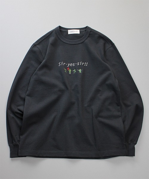 Universal Style Wear(ユニバーサルスタイルウェア)の「Universal Style Wear サーイエッサー ロンT(Tシャツ/カットソー・メンズ・ブラック/ホワイト・MEDIUM/LARGE/X-LARGE)」の14枚目の写真