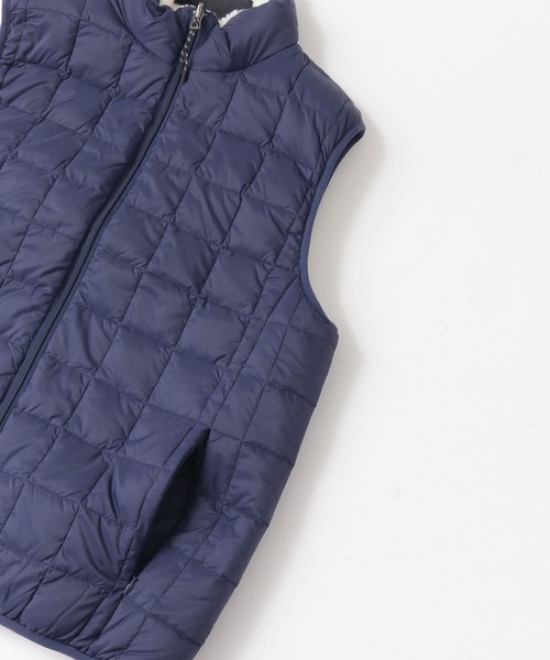 TAION(タイオン)の「TAION DOWNxBOA REVERSIBLE VEST(ダウンベスト・メンズ・ブラック/ネイビー/オリーブ/キャメル・MEDIUM/LARGE/X-LARGE)」の13枚目の写真