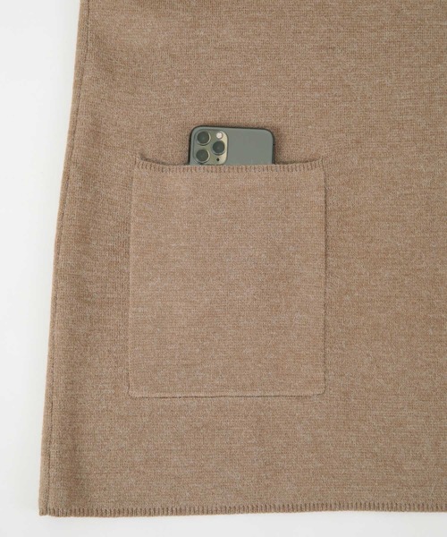 titivate（ティティベイト）の「ﾚｲﾔｰﾄﾞﾆｯﾄﾜﾝﾋﾟｰｽ（ワンピース・レディース・ベージュ/ベージュ系その他/ブラウン系その他・S/M）」の17枚目の写真