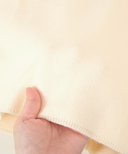 titivate（ティティベイト）の「ﾚｲﾔｰﾄﾞﾆｯﾄﾜﾝﾋﾟｰｽ（ワンピース・レディース・ベージュ/ベージュ系その他/ブラウン系その他・S/M）」の7枚目の写真