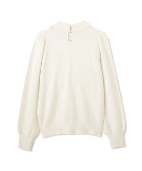 PROPORTION BODY DRESSING(プロポーションボディドレッシング)の「パールネックニット / 1211270111(ニット/セーター・レディース・パープル/ネイビー/ホワイト系その他・SMALL/MEDIUM)」の8枚目の写真