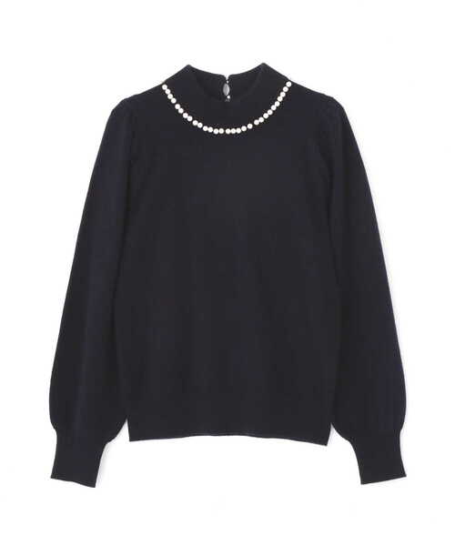 PROPORTION BODY DRESSING(プロポーションボディドレッシング)の「パールネックニット / 1211270111(ニット/セーター・レディース・パープル/ネイビー/ホワイト系その他・SMALL/MEDIUM)」の21枚目の写真