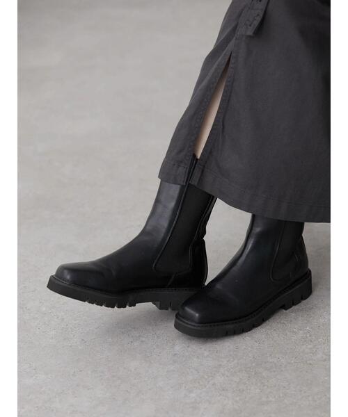 AMERICAN HOLIC（アメリカンホリック）の「サイドゴアブーツ（ブーツ・レディース・ブラック/アイボリー・S/L/M）」の14枚目の写真