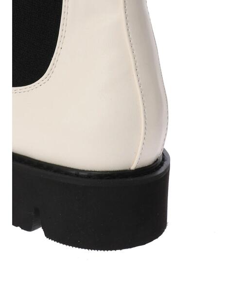 AMERICAN HOLIC（アメリカンホリック）の「サイドゴアブーツ（ブーツ・レディース・ブラック/アイボリー・S/L/M）」の7枚目の写真