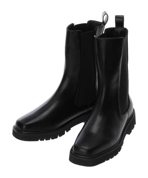 AMERICAN HOLIC（アメリカンホリック）の「サイドゴアブーツ（ブーツ・レディース・ブラック/アイボリー・S/L/M）」の15枚目の写真