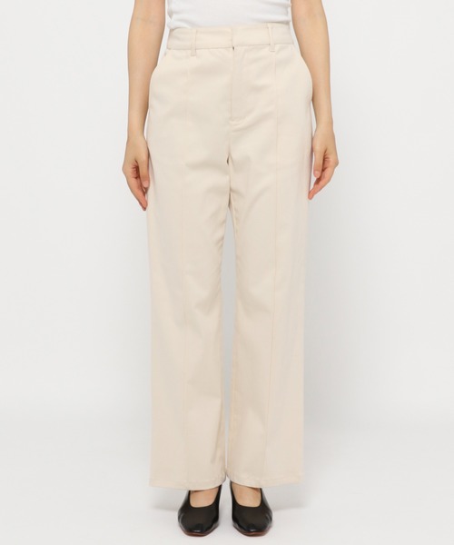 LEPSIM（レプシィム）の「ビキモウセミフレアパンツ　218819（チノパンツ・レディース・グリーン/オレンジ/アイボリー/グレー/カーキ・MEDIUM/SMALL/LARGE）」の11枚目の写真