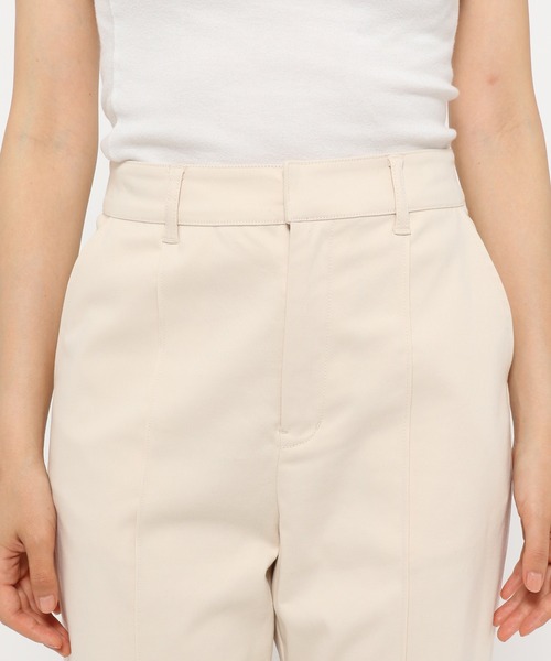 LEPSIM（レプシィム）の「ビキモウセミフレアパンツ　218819（チノパンツ・レディース・グリーン/オレンジ/アイボリー/グレー/カーキ・MEDIUM/SMALL/LARGE）」の14枚目の写真