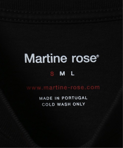 MARTINE ROSE（マーティンローズ）の「【MARTINE ROSE / マーティンローズ】OVERSIZED T-SHIRT（Tシャツ/カットソー・メンズ・ブラック・SMALL）」の13枚目の写真