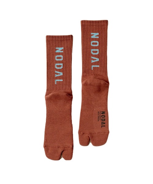 NODAL(ノーダル)の「NODAL / ノーダル LOGO SOCKSロゴソックス(ユニセックス)(ソックス/靴下・メンズ・ピンク/ホワイト/グレー/ブラック/サックスブルー/ヘザーグレー/オリーブドラブ/イエロー/レッド/ライトブルー/オレンジ/ネイビー/パープル/ブラウン/ブラック系その他/ホワイト系その他/エメラルド/ライトイエロー/アッシュグレー/ダークブルー/ワイン/アイボリー/クリーム/アクア/ダークブラウン/オートミール/ミント/キャメル/ダークネイビー・FREE)」の8枚目の写真