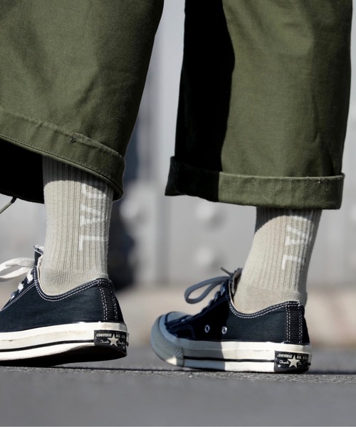 NODAL(ノーダル)の「NODAL / ノーダル LOGO SOCKSロゴソックス(ユニセックス)(ソックス/靴下・メンズ・ピンク/ホワイト/グレー/ブラック/サックスブルー/ヘザーグレー/オリーブドラブ/イエロー/レッド/ライトブルー/オレンジ/ネイビー/パープル/ブラウン/ブラック系その他/ホワイト系その他/エメラルド/ライトイエロー/アッシュグレー/ダークブルー/ワイン/アイボリー/クリーム/アクア/ダークブラウン/オートミール/ミント/キャメル/ダークネイビー・FREE)」の15枚目の写真