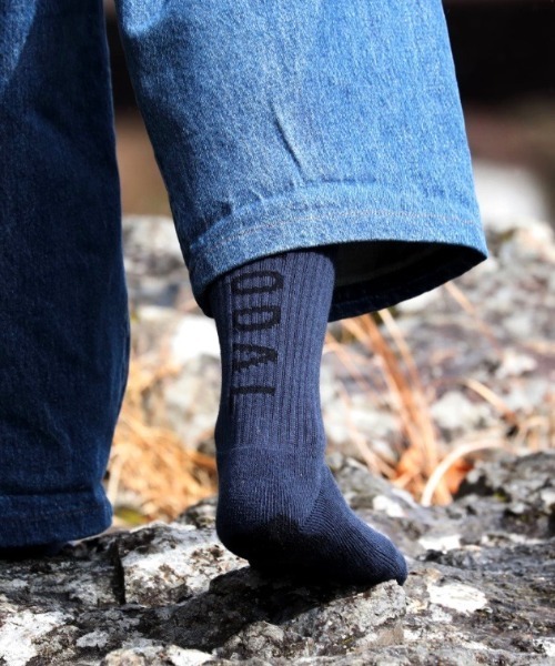 NODAL(ノーダル)の「NODAL / ノーダル LOGO SOCKSロゴソックス(ユニセックス)(ソックス/靴下・メンズ・ピンク/ホワイト/グレー/ブラック/サックスブルー/ヘザーグレー/オリーブドラブ/イエロー/レッド/ライトブルー/オレンジ/ネイビー/パープル/ブラウン/ブラック系その他/ホワイト系その他/エメラルド/ライトイエロー/アッシュグレー/ダークブルー/ワイン/アイボリー/クリーム/アクア/ダークブラウン/オートミール/ミント/キャメル/ダークネイビー・FREE)」の17枚目の写真