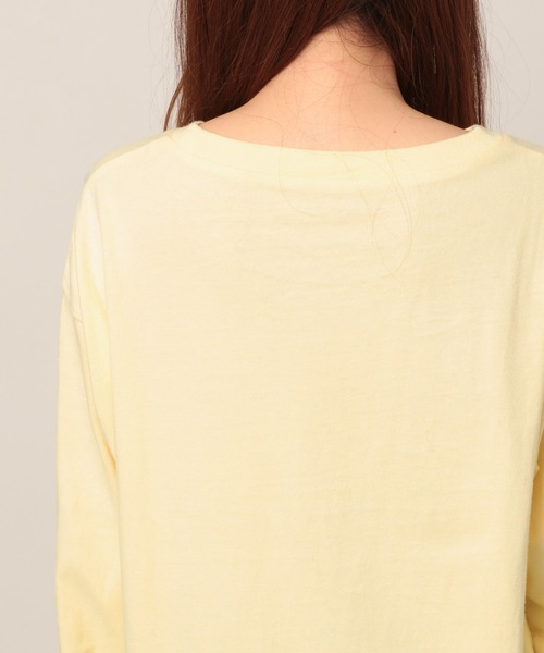 Heather(ヘザー)の「LOGOロンTEE 258154(Tシャツ/カットソー・レディース・ホワイト/イエロー/ブルー・FREE)」の16枚目の写真