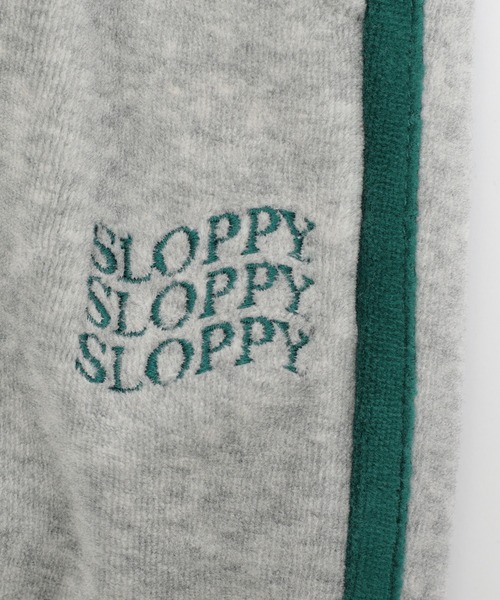 WHO'S WHO gallery（フーズフーギャラリー）の「【SLOPPY/スロッピー】ベロアストレートパンツ（その他パンツ・レディース・ダークグリーン/ネイビー/ブラウン/グレー・FREE）」の12枚目の写真