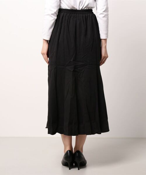 KOBE LETTUCE（コウベレタス）の「アシンメトリーマーメイドスカート[M3487]（スカート・レディース・ピンク系/ブラック/グリーン/オレンジ系/マスタード・FREE）」の6枚目の写真