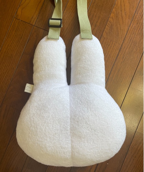 BIRTHDAY BAR（バースデイバー）の「一緒にお出かけ ふわもふミッフィー2・ボリス  シートベルト クッション ドライブ 車（クッション/クッションカバー・キッズ・ホワイト/ブラウン・フリー）」の16枚目の写真