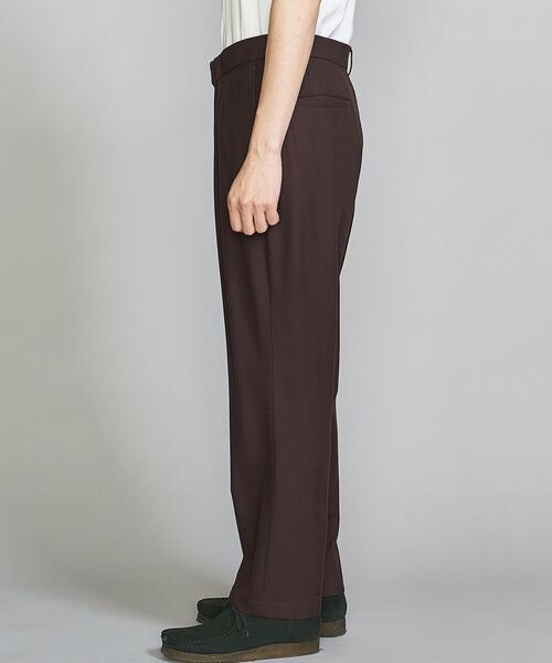 BEAUTY&YOUTH UNITED ARROWS（ビューティーアンドユースユナイテッドアローズ）の「BY ソフト ツイル ファット ノープリーツ パンツ（スラックス・メンズ・ブラック/ダークブラウン・S/M/L/XL）」の9枚目の写真