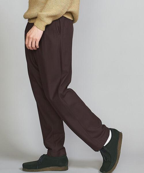 BEAUTY&YOUTH UNITED ARROWS（ビューティーアンドユースユナイテッドアローズ）の「BY ソフト ツイル ファット ノープリーツ パンツ（スラックス・メンズ・ブラック/ダークブラウン・S/M/L/XL）」の8枚目の写真