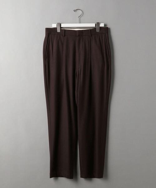 BEAUTY&YOUTH UNITED ARROWS（ビューティーアンドユースユナイテッドアローズ）の「BY ソフト ツイル ファット ノープリーツ パンツ（スラックス・メンズ・ブラック/ダークブラウン・S/M/L/XL）」の13枚目の写真