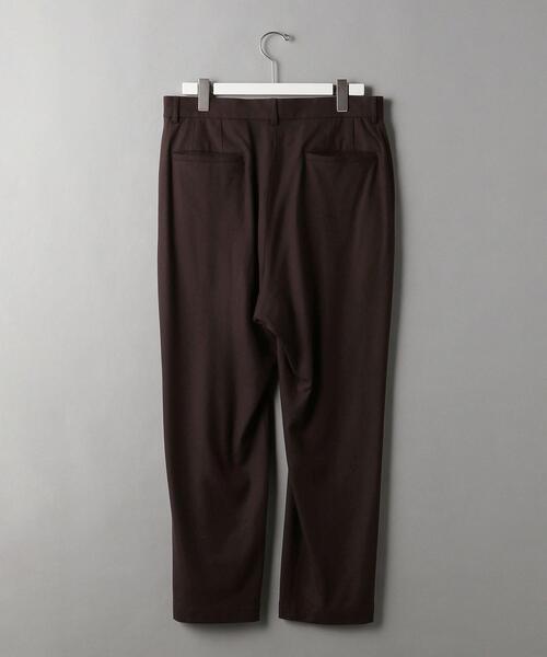 BEAUTY&YOUTH UNITED ARROWS（ビューティーアンドユースユナイテッドアローズ）の「BY ソフト ツイル ファット ノープリーツ パンツ（スラックス・メンズ・ブラック/ダークブラウン・S/M/L/XL）」の14枚目の写真