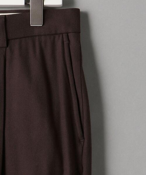 BEAUTY&YOUTH UNITED ARROWS（ビューティーアンドユースユナイテッドアローズ）の「BY ソフト ツイル ファット ノープリーツ パンツ（スラックス・メンズ・ブラック/ダークブラウン・S/M/L/XL）」の16枚目の写真