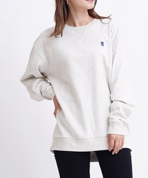 [ GIORDANO ] コットンクルーネック裏毛スウェット(トレーナー)