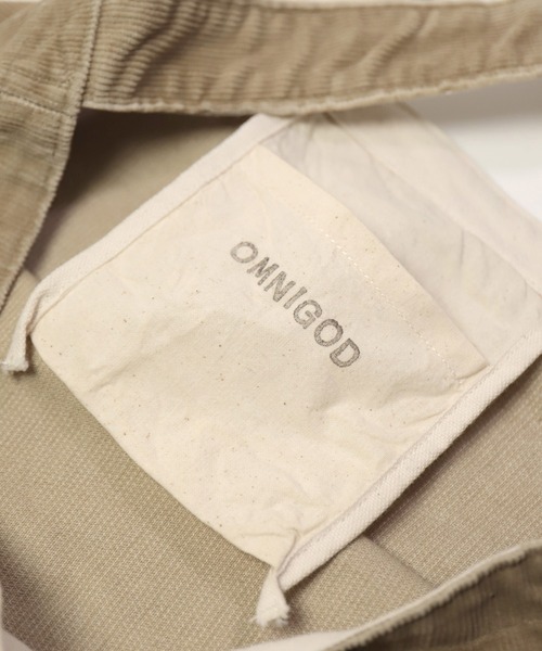 OMNIGOD（オムニゴッド）の「[OMNIGOD / オムニゴッド] コーデュロイ グロッサリーバッグ（ショルダーバッグ・レディース・ベージュ・FREE）」の5枚目の写真