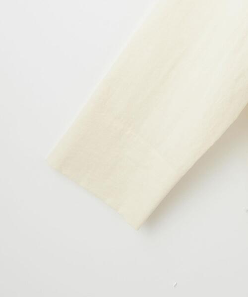 Steven Alan コード刺繍ビッグカラーブラウス ブラウンM 定価2.4万 Steven Alan（スティーブンアラン）の「＜Steven Alan＞CORD