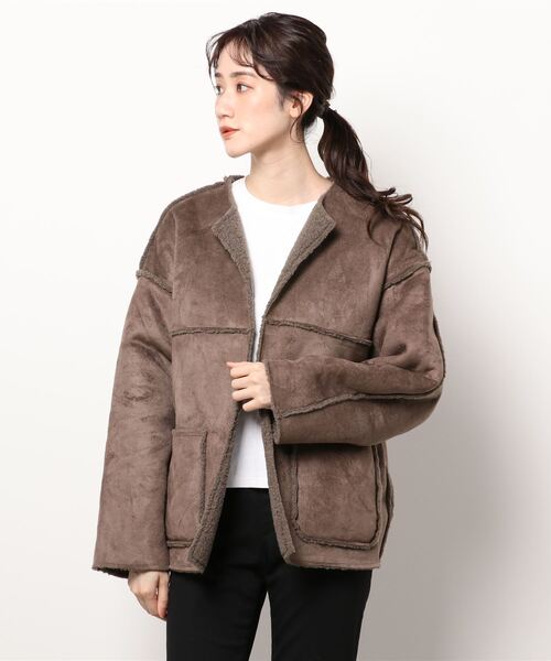 公式 特典付 Zozo限定 リバーシブルショートコート その他アウター Discoat ディスコート のファッション ランキング第1位 Agexporthoy Export Com Gt